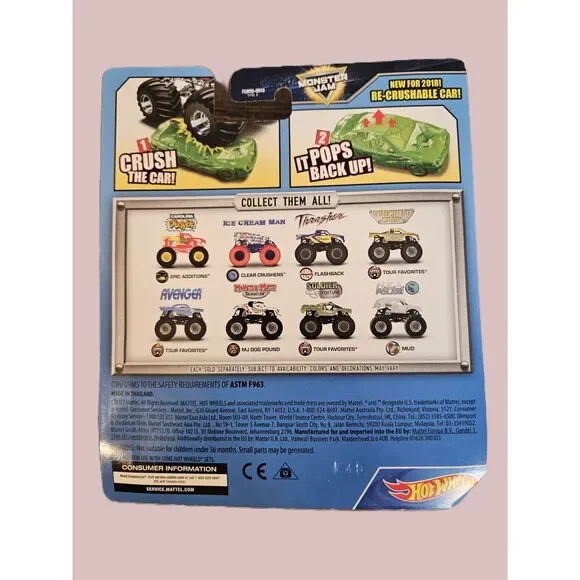 Hot Wheels Monster Jam Avenger includes re-crushable car -- ITEM #2138 - Picture 2 of 2